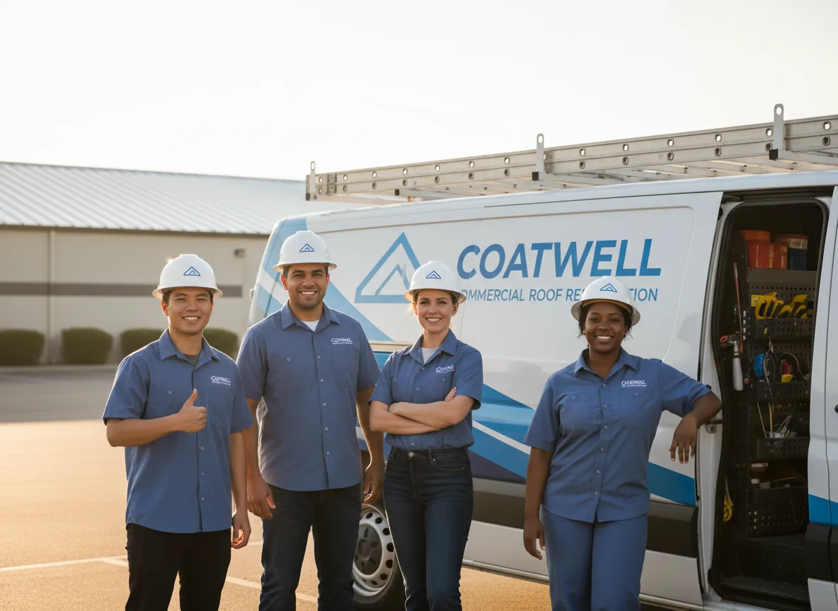 Commercial roof coating company in New Suffolk, NY
